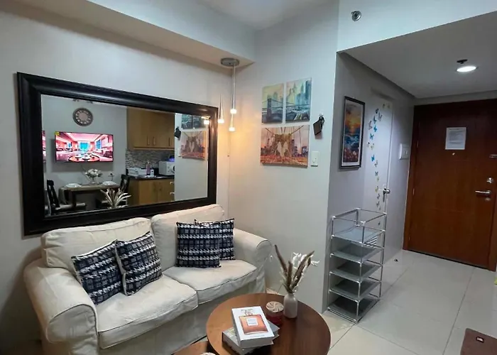 Jaja's Place At Shell Residences With Balcony Pool View * Manila