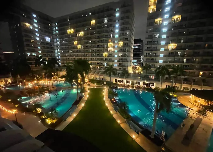 Jaja's Place At Shell Residences With Balcony Pool View Apartahotel *